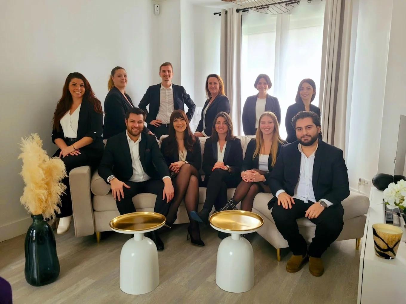 Photo de l'équipe de l'agence